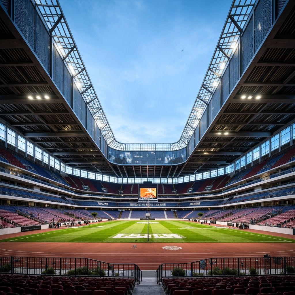 Sports stadium atmosphere